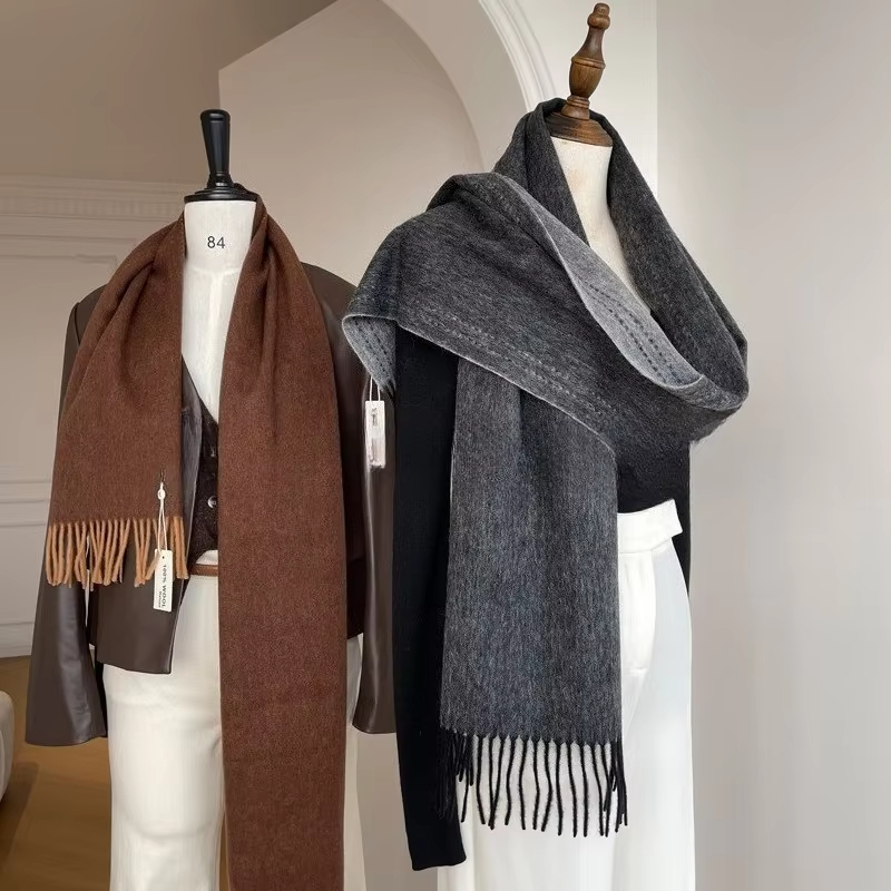 Luxury Australia 100% Pure Woo - Muffler Men Wool บทวิจารณ์และราคา