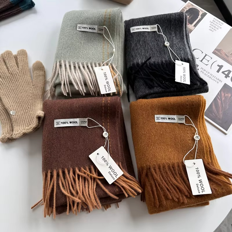 Luxury Australia 100% Pure Woo - Muffler Men Wool บทวิจารณ์และราคา