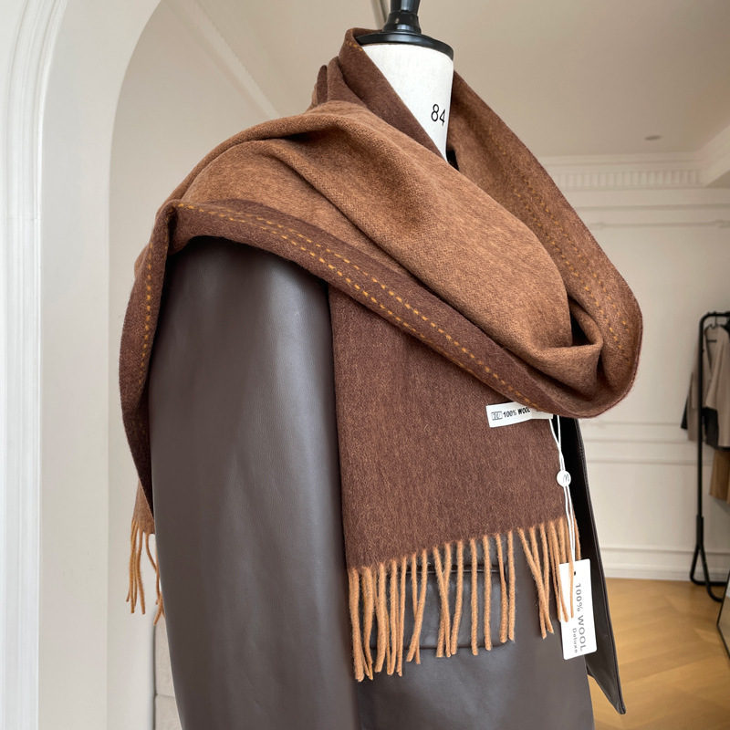 Luxury Australia 100% Pure Woo - Muffler Men Wool บทวิจารณ์และราคา