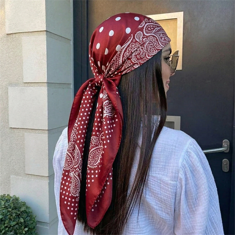 90cm Luxury Brand 2026 Dot Pri - Face Scarf Mask บทวิจารณ์และราคา