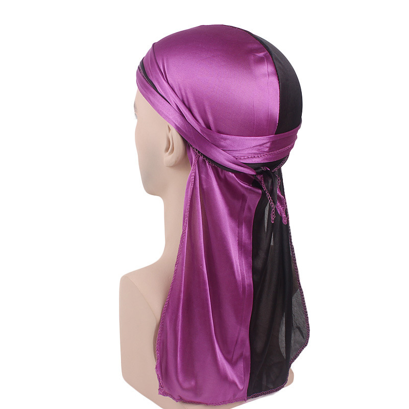 New Silky Durag Long Tail Head - Bandana Doo Rag บทวิจารณ์และราคา