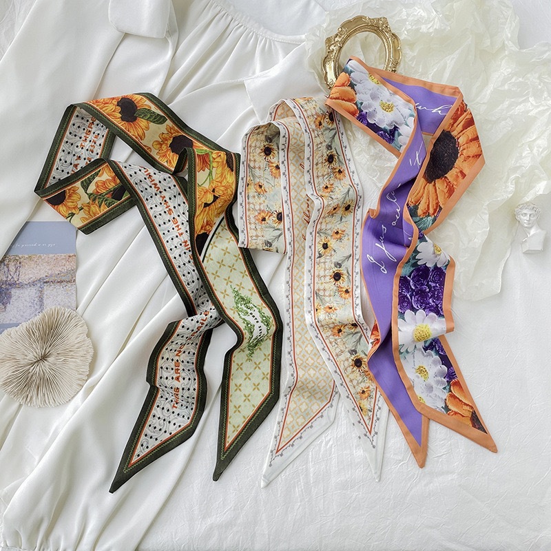 Spring Oil Painting Series Sca - Head Wrap Turban บทวิจารณ์และราคา
